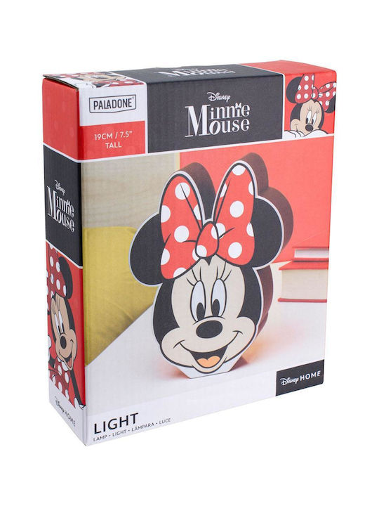 Paladone Kinder Dekorative Lampe Minnie Mehrfarbig 5x15x19εκ.