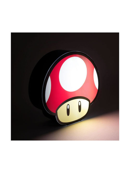 Paladone Lampă decorativă pentru copii Super Mushroom Roșu 15εκ.