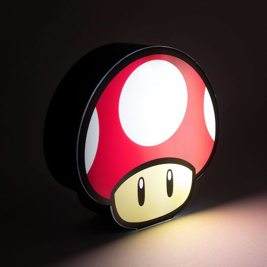 Paladone Kids Decorative Lamp Super Mushroom Red 15εκ.