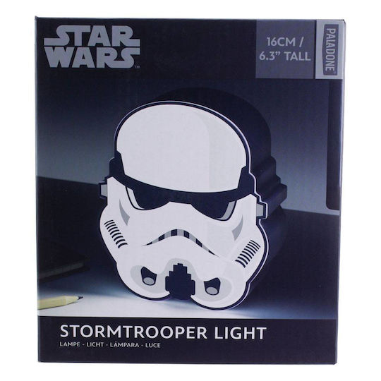 Paladone Kids Decorative Lamp Stormtrooper White 16x13x16εκ.