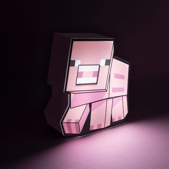 Paladone Детско Декоративно Осветление Light Pig Розов 16x14x5εκ.