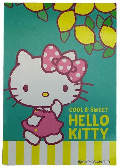 Gim Hello Kitty Детски комплекти за писане с Молив, Точило, Гума, Бележник и Линиял 5бр