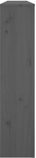 vidaXL vidaXL Gray Solid Wood Radiator Cover 169x19x84cm