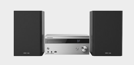 Grundig Sound System 2 CMS 4000 BT GLR7641 100W with CD / Digital Media Player and Bluetooth Black