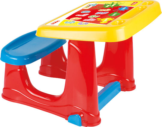 Smart Study Kids Desk made of Plastic Multicolour Dolu
