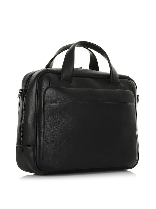 Porsche Design Roadster Leather Tasche Schulter / Handheld 15" Schwarz