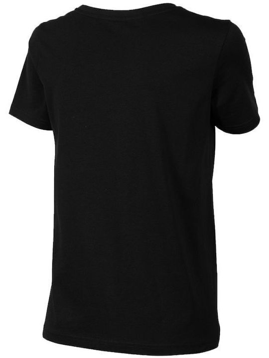 4F Femeie Sport Tricou Negru