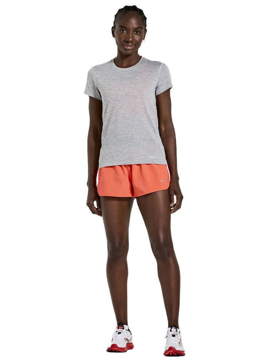 Damen T-Shirt Gray