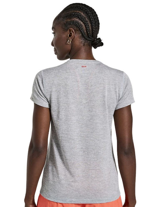 Saucony T-Shirt Γκρι