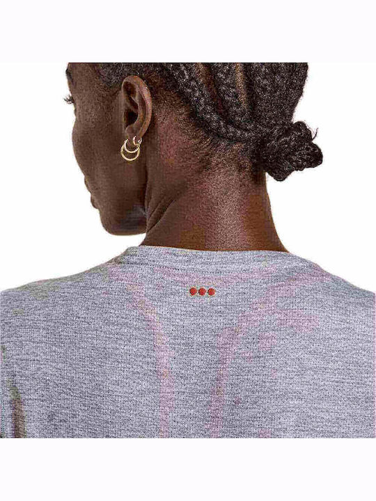 Damen T-Shirt Gray