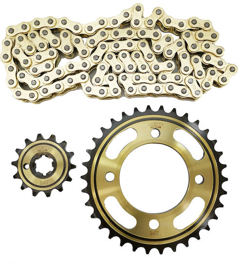 Chain & Sprocket Kit for Yamaha Crypton S 115 420H-110L