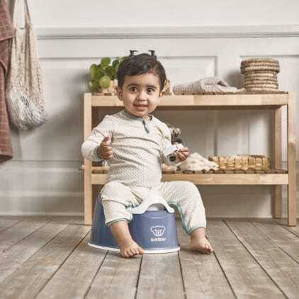 BabyBjorn Clasic Toaletă Pentru Copii Smart Neagră Până La 6kg