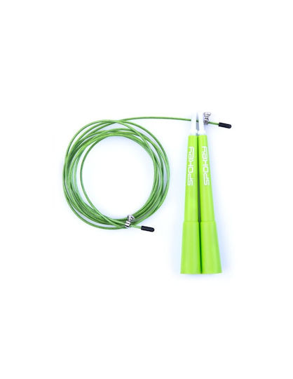 Spokey Adjustable Jump Rope Green Crossfit II 3m