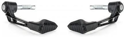 Acerbis Motorcycle Protective Hand Guards X-Road Προστασία Μανέτας Μαύρο in Black Colour