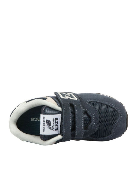 Παιδικά Sneakers με Σκρατς Navy Μπλε
