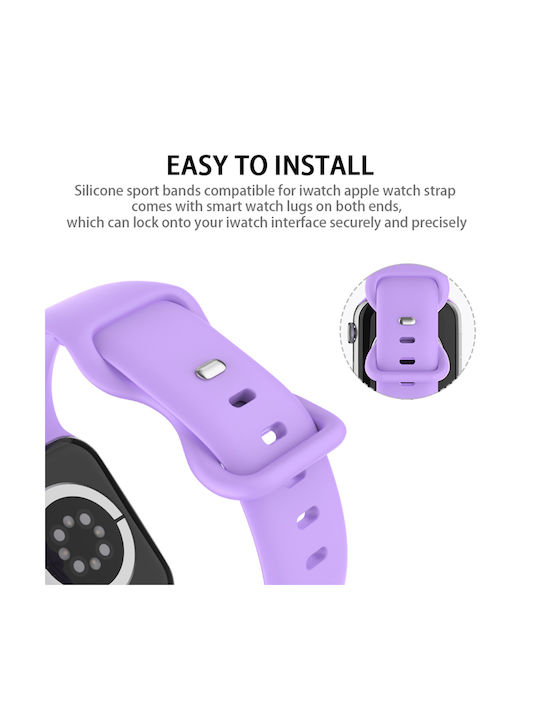 Sonique Butterfly Strap Silicone Navy Blue (Apple Watch 44/45/46mm/Ultra 49mm)