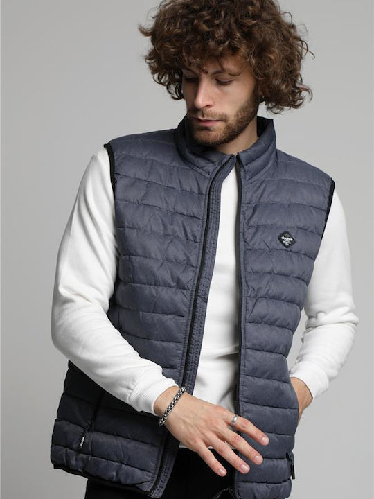 Αμάνικο Μπουφάν Puffer Γκρι