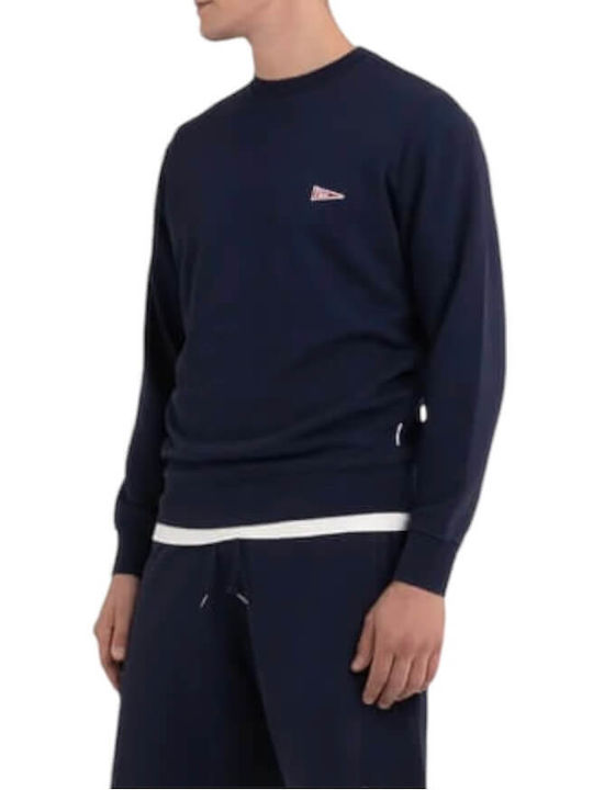 Franklin & Marshall Men's Sweatshirt Navy Blue