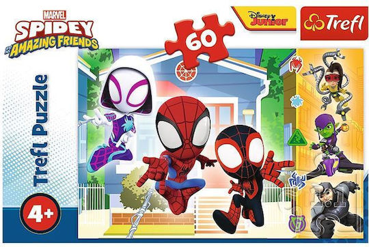 Παιδικό Puzzle Spidey's World για 4+ Ετών 60pcs Trefl
