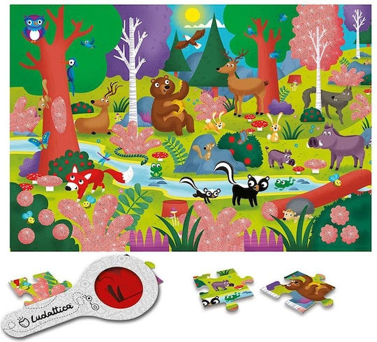 Kids Puzzle Discover The Forest for 3+ Years 24pcs Ludattica