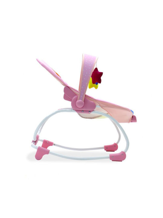 Asalvo Elektrisch Baby Relax Evolutive mit Musik und Vibration Unicorn Pink für Kind bis 9kg