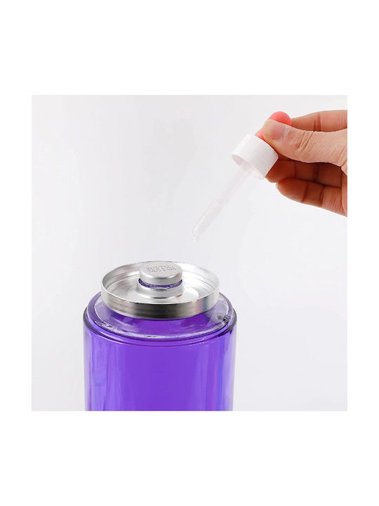 I-Total Dekorative Lampe Lavalampe Lila
