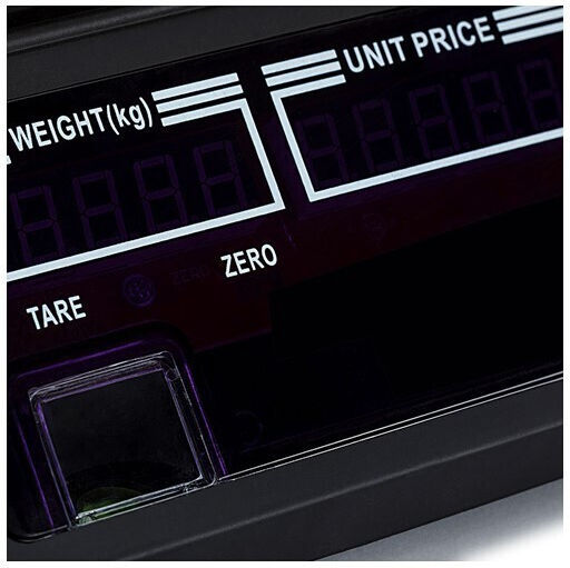 Electronic Retail Scale with Weighing Capacity of 40kg and Measurement Accuracy of 5g