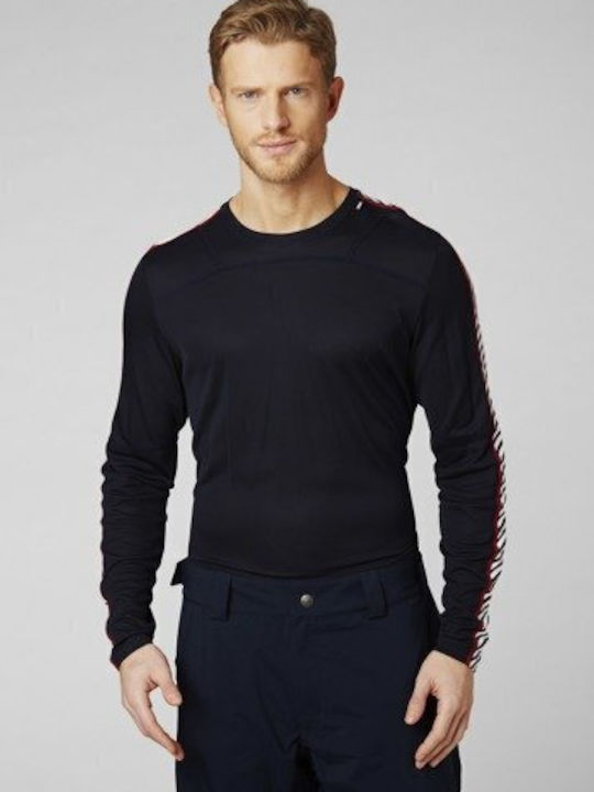 Helly Hansen Lifa Crew Мъжка термо дълги ръкавици Черен