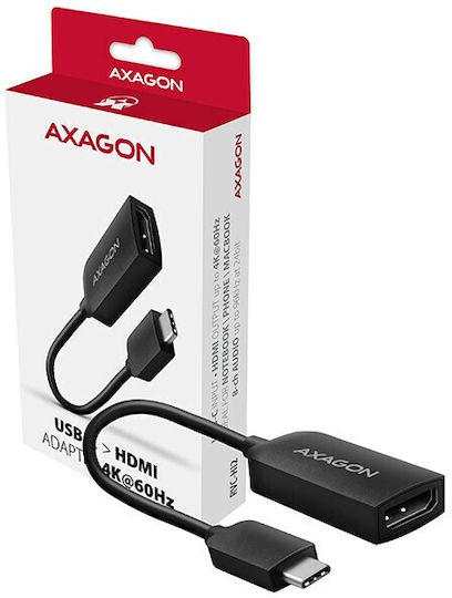 Axagon Konverter USB-C männlich zu HDMI weiblich 1Stück RVC-HI2
