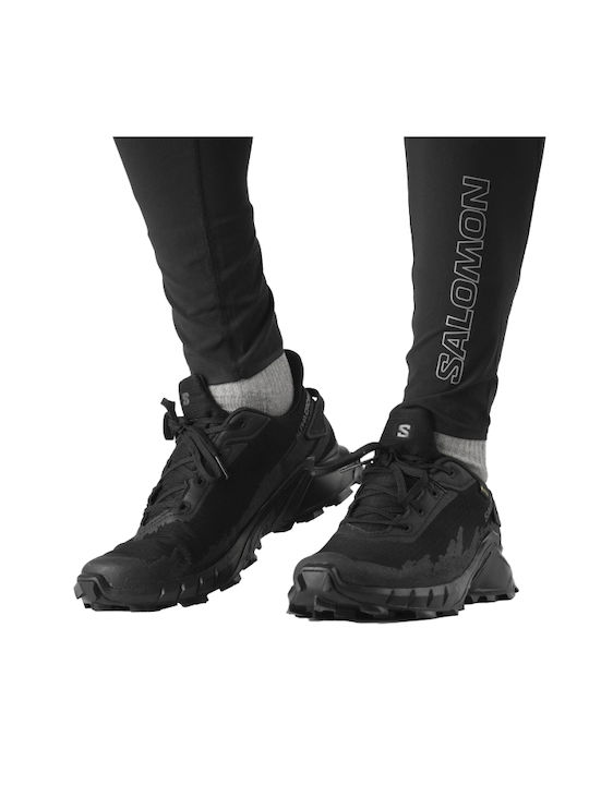 Alphacross 4 GTX Ανδρικά Αθλητικά Παπούτσια Trail Running Αδιάβροχα με Μεμβράνη Gore-Tex Μαύρα