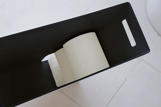 Yamazaki YMZK Plastic Paper Holder Floor Black