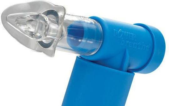 Powerbreathe Classic Εξασκητής Αναπνοής Μέτριας Αντίστασης Μπλε PB1002