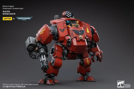 Joy-Toy Warhammer Blood Angels Roter Redemptor Dreadnought Zahl