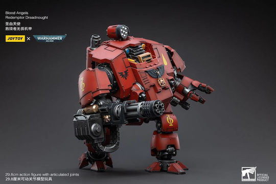 Joy-Toy Warhammer Blood Angels Roter Redemptor Dreadnought Zahl