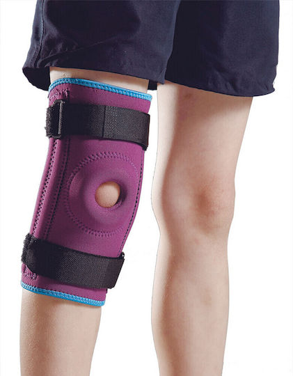 E-Life Bracing Kniebandage Neopren mit Polstern & Loch E-KN870