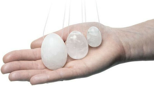 La Gemmes Clear Quartz Egg L Vaginalbälle Transparente
