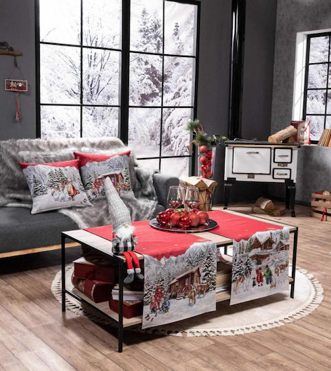 Teoran Perna Decorativă de Crăciun Kloten Pătrat 45x45buc (desene și modele diverse)