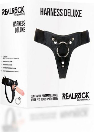 Shots Realrock Elastic Harness Harness σε Μαύρο Χρώμα