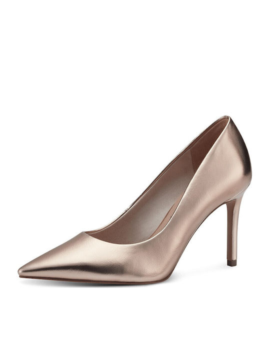 Pantofi cu toc cu Toc Stiletto Aurii