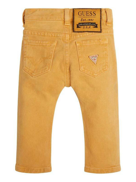 Guess Boys Denim Trouser Yellow