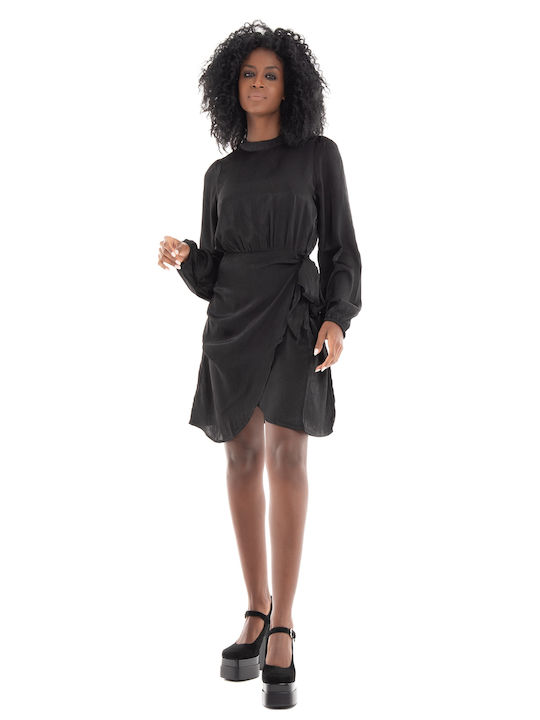 Only Mini Rochie de Seară Satin Negru