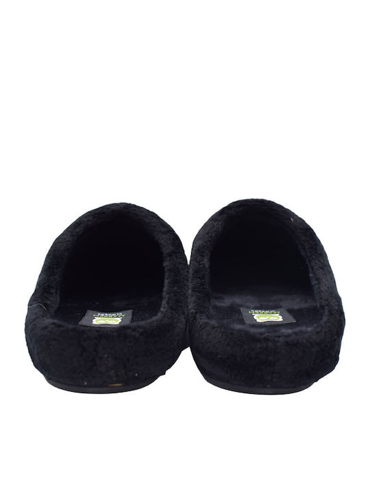 Sylvester 6 Animal Men's Slippers Black