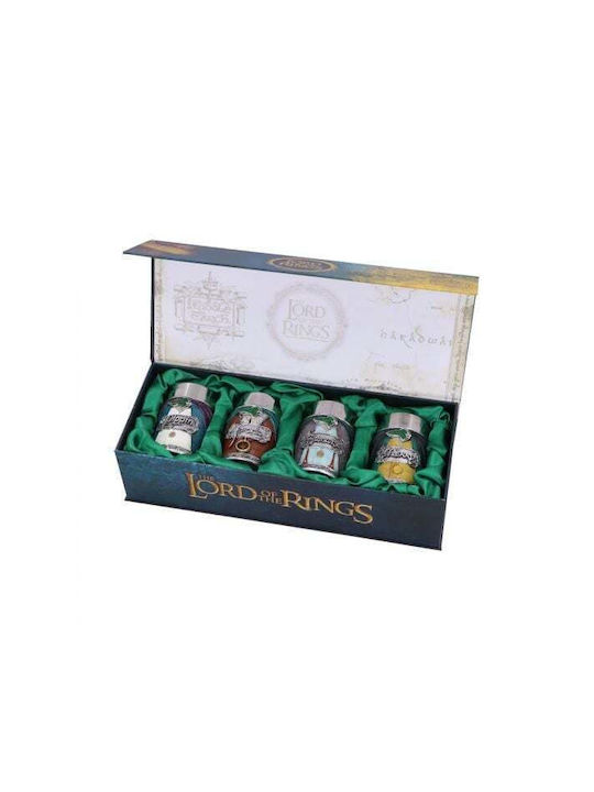 Nemesis Now Lord of the Rings - Hobbits Shot Glasses made of Stainless Steel 4pcs