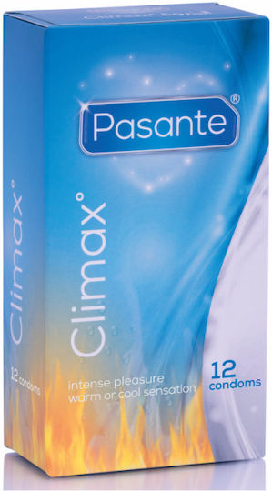 Pasante Climax Condoms 12pcs 52mm Natural
