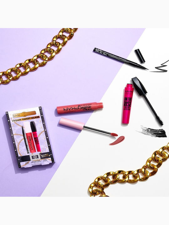 Vegan Sweet Glam Σετ Μακιγιάζ για Μάτια & Χείλη 3τμχ