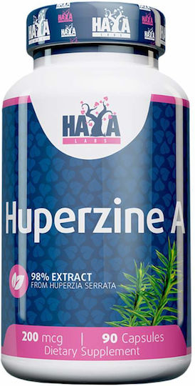 Haya Labs Huperzine A Συμπλήρωμα για την Μνήμη & τη Συγκέντρωση 90 κάψουλες