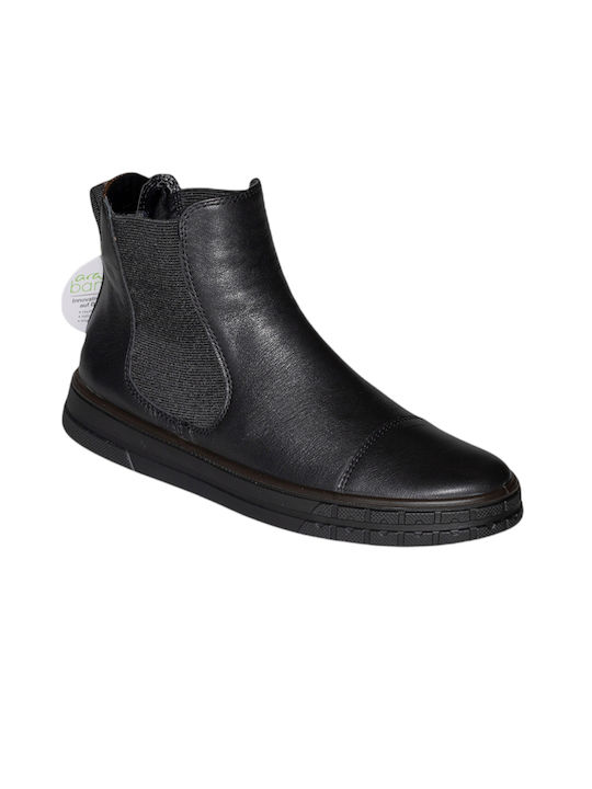 Botine anatomice din piele pentru femei Ara 12-25209 -Negru