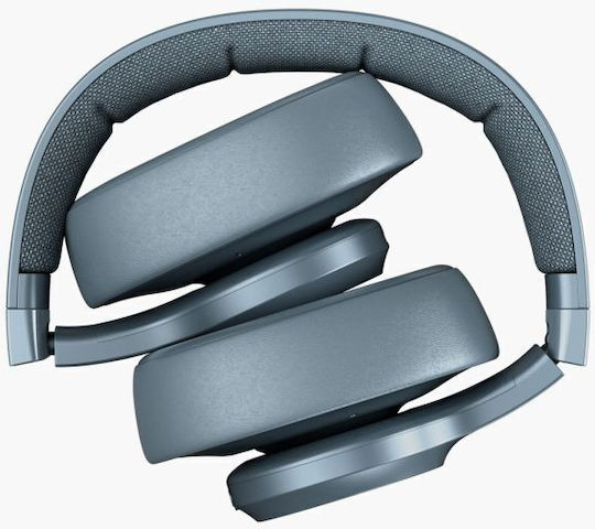 Fresh 'n Rebel Clam Wireless / Wired Over Ear Headphones with 35 hours of Operation Dive Blue