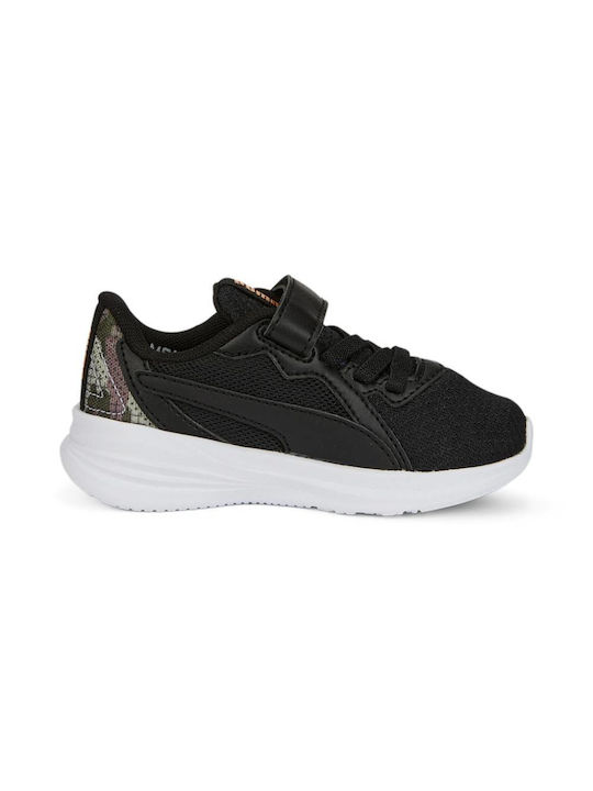 Puma Kids Sports Shoes Running Twitch Black