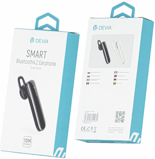 Devia Smart 4.2 Earbud Bluetooth Handsfree Earphone Black